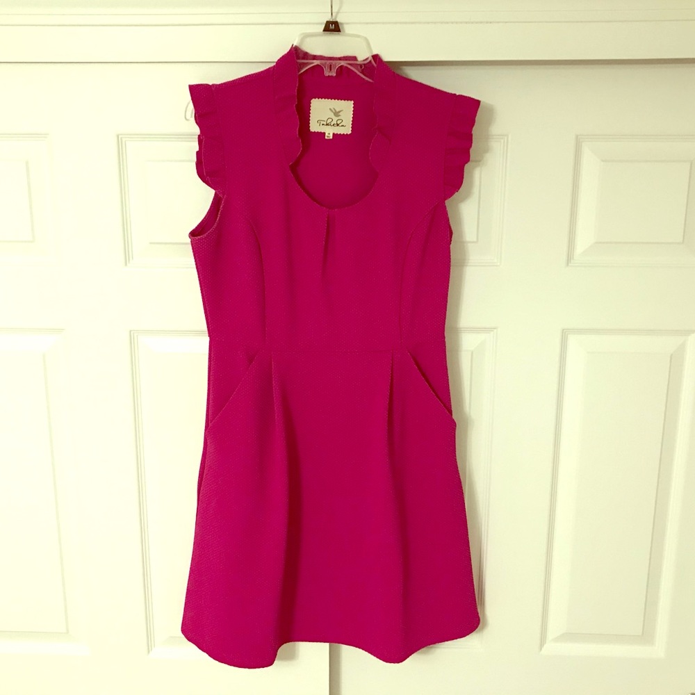 Tabitha fuchsia dress